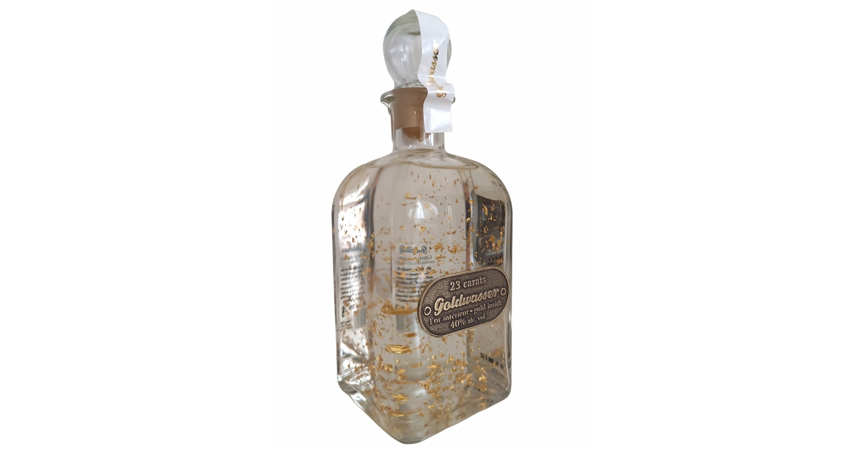Vodka Polonaise Goldwasser (Paillettes d’or 23 carats)